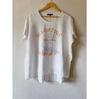 ราคา เสื้อเบลาส์ เสื้อยืดผู้หญิง แบรนด์ ANOTHER SIDE SQUARE มือสอง (A0030) (25121227184)