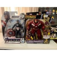 ราคา ของใหม่!! Hasbro Avengers Basic Captian & HulkBuster (21596582578)
