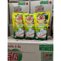 ราคา ⚡️ถูก ส่งไว⚡️น้ำยาล้างจานลีโอถุงเติม ขนาด420ml ลีโอล้างจาน (43203621117)