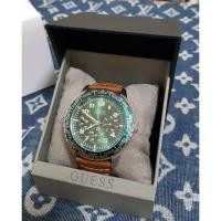 ราคา นาฬิกาผู้ชาย GUESS แท้ 100% สายหนังแท้ สุดเท่ห์ หน้าปัด 55 mm รวมเม็ดมะยม (2031307881)