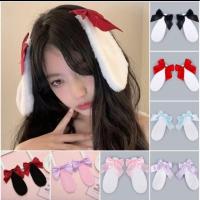 ราคา ร้านไทย กิ๊บติดผม หูกระต่าย ติดโบว์ คอสเพลย์ กระต่าย หูนุ่มนิ่ม (28824062282)