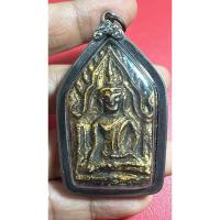 ราคา ขุนแผนเนื้อดิน ไม่ทราบที่ ด้านหลังมีพระซุ้มกอ เลี่ยมแบบเก่า (26003073479)