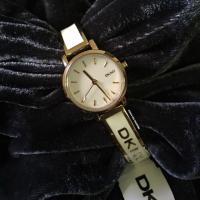 ราคา นาฬิกา DKNY รุ่น NY2358 Two Tone Gold White Bangle Ladies Watch (1413961095)