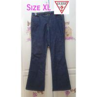 ราคา Guess กางเกงยีนส์ มือสอง ขายาว ผู้หญิง Size M, XL (4943358738)