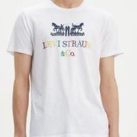 ราคา Levis Men's Levis LOGO Embroidered Short Sleeve White 22495-0054 (43153125230)