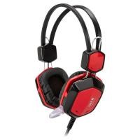 ราคา Di shop OKER หูฟังครอบหูฟัง รุ่น SM-715 - สีดำ/แดง (10919841522)