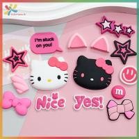 ราคา GOGO 14 ชิ้น/เซ็ต Hello Kitty Sanrio DIY Accessories สำหรับรองเท้า ตกแต่งหัวเข็มขัดและรองเท้าแตะ ของขวัญสำหรับผู้หญิง (25445892451)