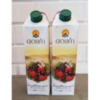 ราคา น้ำเบอร์รีรวมดอยคำ 98% แพ็คคู่(1000ml×2) (6522151327)
