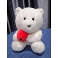 ราคา ตุ๊กตาหมีขาว ท่านั่ง ขนาด 8 นิ้ว (27429472076)