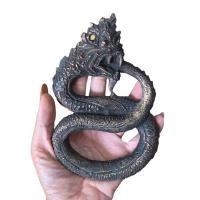 ราคา บ่วง8นาคบาศมหาลาภ เลข8 เนื้อโลหะทองเหลืองรมดำพุทธคุณบ่วงนาคบาศ บ่วงนาคบาศจัดเป็นสุดยอดเครื่องราง แห่งโชคลาภและป้องกันภัย (22743085327)