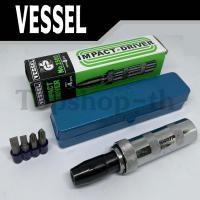 ราคา ไขควงตอก พร้อมหัวไขควง 4 หัว ชุดไขควงตอก 5 ตัวชุด Vessel (12123771876)