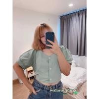 ราคา เสื้อสาวอวบผูกโบว์หลัง​ปรับขนาดได้แต่งแขนจีบ #เสื้อผ้าสาวอวบสไตล์เกาหลี #เดรสสาวอวบ #เดรสคนอ้วน #กระโปรงสาวอวบราคาถูก (8393598736)