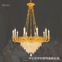 ราคา OPUO โคมไฟระย้าคริสตัลฝรั่งเศสโคมไฟห้องนั่งเล่นหรูหราหรูหราสไตล์ยุโรปย้อนยุคห้องนอนบรรยากาศหรูหราวิลล่าโคมไฟร้านอาหารของ (27402842642)