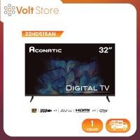 ราคา Aconatic ทีวี 32 นิ้ว LED Digital TV HD รุ่น 32HD515AN แอลอีดี ดิจิตอลทีวี ไม่ต้องใช้กล่องดิจิตอล (26584854351)