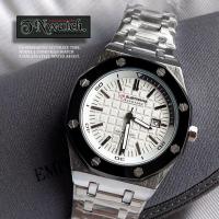 ราคา us submarine รุ่น J-219MD นาฬิกาข้อมือผู้ชายสแตนเลสกันน้ำมีวันที่ของแท้100% (12459338783)