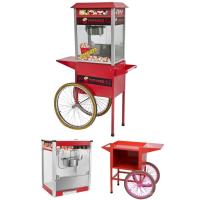ราคา รถเข็นป๊อปคอร์น ตู้ทำป๊อปคอร์น Commercial Electric Popcorn Machine -มีพร้อมส่ง- (8981233659)