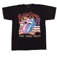 ราคา เสื้อยืดวง โรลิ่ง 90’ Size “ L / XL 470฿ (7790684576)