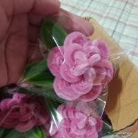 ราคา ดอกไม้ลวดกำมะหยี่ ใช้ตกแต่ง ติดบอร์ด ทำเป็นพวงกุญแจ เข็มกลัด (43900552572)