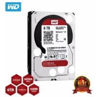 ราคา [ลด 159.- โค้ด SMARTM519] WD 6TB Red NAS Hard Drive รุ่น WD60EFRX (179463733)