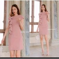 ราคา เดรสสีครีม ป้าย BONNES VENTES (23374562639)