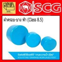 ราคา ข้อต่อท่อ PVC ฝาครอบ-บาง ฟ้า (Class 8.5) มีขนาด 1.1/4" - 8นิ้ว ยี่ห้อ SCG (ขายส่ง) (44250421718)
