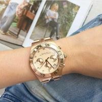 ราคา พร้อมส่ง Marc jacobs รุ่นยอดฮิต เรือนสเตนเลสสีโรสโกล (6658127314)