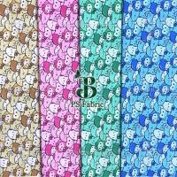 ราคา ผ้าเมตร ผ้าหลา ลายการ์ตูน COTTON TC ผ้าคอตตอนผสม ตัดยาวต่อเนื่อง (8591119608)