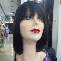 ราคา วิกผมแท้บ็อบทอมือทั้งหัว รหัส2240 {สินค้าเป็นผมแท้100%}ค่ะ.ทอมือหนังหัวแสกได้ทุกด้านค่ะ (18583059895)