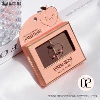 ราคา พร้อมส่ง/ของแท้ คิ้วฝุ่น ที่เขียนคิ้ว คิ้วลูกพีช SIVANNA COLORS PEACH PRO EYEBROWN : HF624 พาเลทเขียนคิ้ว คิ้วกันน้ำ (10560354250)