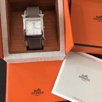 ราคา Hermes watch H Hour Boysize ของแท้! สี Etoupe อปก. กล่อง คู่มือ (1384284305)