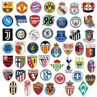 ราคา soccer LOGO 50แผ่น Sticker Liverpool แมนยู Real Madrid Bayern Munich สติ๊กเกอร์ตกแต่งไดคัท ลิเวอร์พูล พรีเมียร์ลีกอังกฤษ (20549949289)
