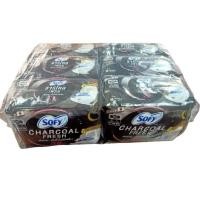 ราคา Sofy โซฟี ถ่านชาร์โคล เฟรช มีปีก 29 ซม. ห่อละ 5 ชิ้น (แพ็ค 6 ห่อ) (8654462614)