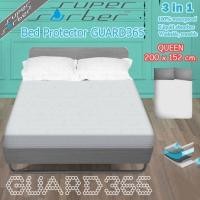 ราคา [200*152cm] SuperSorber รุ่น Guard-Queen ปกป้องเตียง ป้องกันไรฝุ่น แผ่นรองซับ ผ้าปูรองที่นอน [SPB] (616866070)