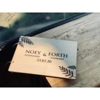 ราคา สมุดปกไม้ สมุดอวยพรงานแต่ง สมุดปกไม้เลเซอร์ข้อความได้ตามต้องการ (2249977084)