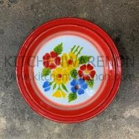 ราคา ถาดเคลือบลายดอก 22, 25 ซ.ม. (2537561032)