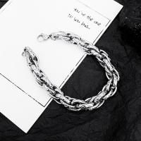 ราคา สร้อยข้อมือเลสลายลวดหนาม ข้อมือสแตนเลส ข้อมือแฟชั่น สร้อยข้อมือผู้ชาย รุ่น ES06 (22348925476)