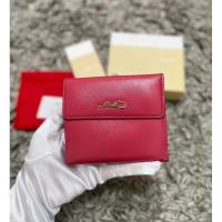 ราคา Bally wallet สีชมพูเข้ม แท้ (19283110322)