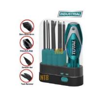 ราคา Total ชุดไขควงเปลี่ยนด้าม 8 IN 1 (317464972)