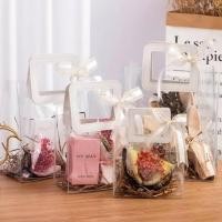 ราคา พร้อมส่ง กระเป๋าช้อปปิ้งแบบใส PVC , ถุงของขวัญ PVC กระเป๋ากิ๊ฟเซ็ต กระเป๋าชุดของขวัญ สั่งผลิต สกรีนโลโก้ได้ (28473264927)