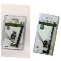 ราคา （USB 2.0 802.IIN USB） WIFI Wireless Adapter Network 300Mbps/600Mbps with Antenna (ตัวรับสัญญาณ wifi) (4422137906)