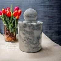 ราคา ชุดหินหมุนมงคล(สีขาวเทาลายหินอ่อน) (22128055927)