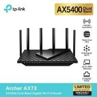 ราคา TP-Link Archer AX73 เราเตอร์ AX5400 Dual-Band Gigabit Wi-Fi 6 CPU Triple-Core 1.5 GHz 6 เสาสัญญาณ (27459069168)