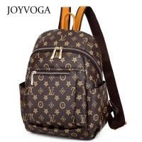 ราคา กระเป๋าเป้สะพายหลังหนัง PU ลายดอกไม้สำหรับผู้หญิง (2643354100)