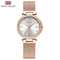 ราคา MINI FOCUS new ladies watch Japanese movement Milan belt นาฬิกาควอตซ์ผู้หญิงนาฬิกาผู้หญิง (8558320750)