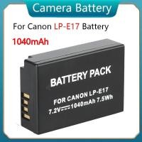 ราคา แบตเตอรี่กล้อง1040MAh LPE17 LP E17 LP-E17แบตเตอรี่สำหรับ Canon EOS RP 200D 250D M5 M6 750D 760D T6i 800D 8000D จูบ X00 (29969280936)