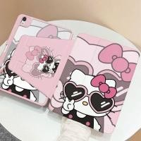 ราคา เคส Ipad ปรับได้ 360 องศาแว่นกันแดด Yeah Hello Kitty เหมาะสําหรับอะคริลิค iPad Air6 Gen7/8/9 10.2 Gen5/6 9.7 Air4 Air5 10.9 Pro11 2018/2020/2021 Gen10 (28521932381)