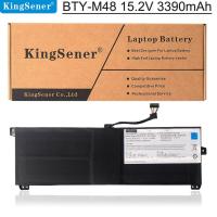 ราคา KingSener 15.2โวลต์50Wh BTY-M48แล็ปท็อปแบตเตอรี่สำหรับ MSI PS42 PS42-8RB PS42-8RA สำหรับ MECHREVO S1 S1-C1 4ICP5/41/119 (20776456691)