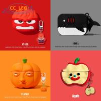 ราคา For Samsung Galaxy Buds Core Case 3D Cute Apple Galaxy Buds2 Pro / Galaxy Buds FE Silicone Soft Case Cartoon Whale Samsung Galaxy Buds Pro / Buds Live Protective Cover (42900334970)