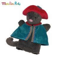ราคา Moulin Roty ตุ๊กตามือ ตุ๊กตาใส่มือ พับเพ็ท Puppet Cat in boots ตุ๊กตาแมวอัศวิน MR-711210 (5431750779)