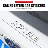 ราคา carboss 3D สติ๊กเกอร์ติดรถยนต์พลาสติกตัวอักษรภาษาอังกฤษป้ายรถสีเงินตัวอักษร DIY สติ๊กเกอร์ติดรถยนต์ (28788485485)